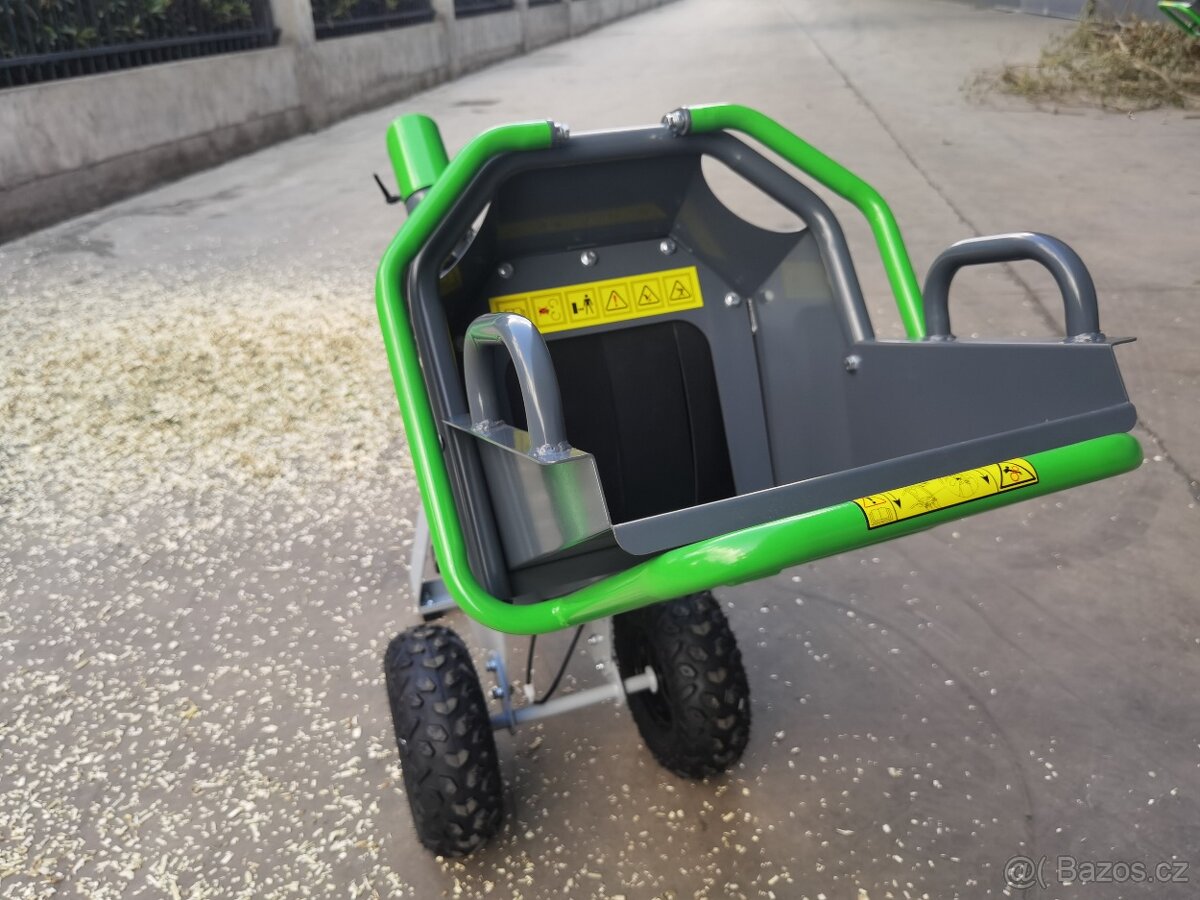 Benzínový drtič větví do 10 cm, DR-X100 TECHNIX - 14