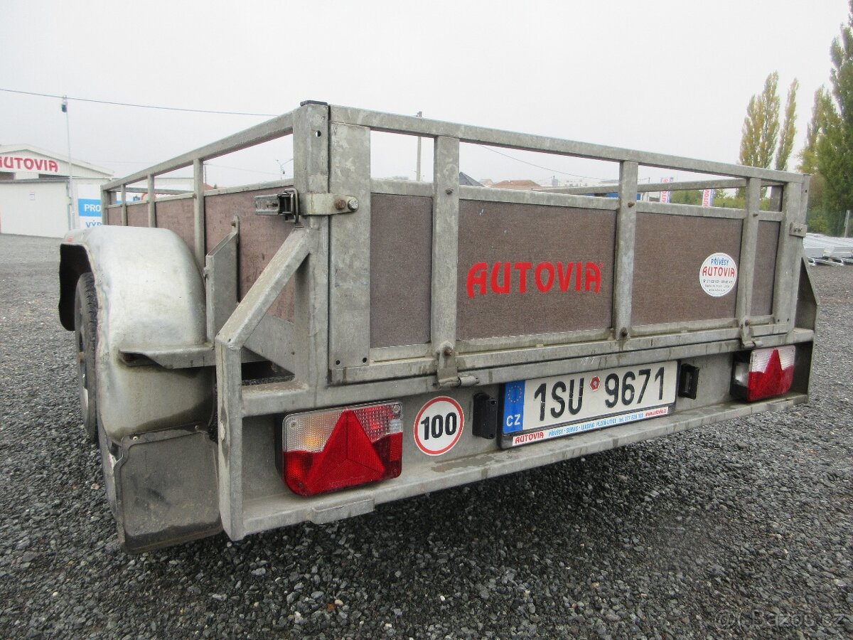 Bazarový dvouosý přívěs LPA N2 2,50x1,27/0,30 RE - 14