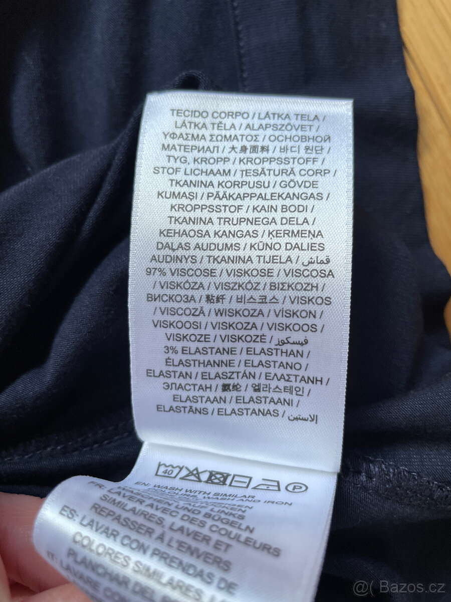 Zavinovací tmavě modré šaty Gant, vel. L - 14