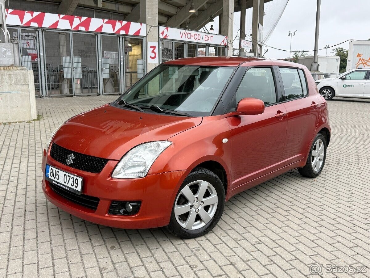 SUZUKI SWIFT 1.3i 67kW 4x4 9/2007, Klima, Nová STK 2027 - 14