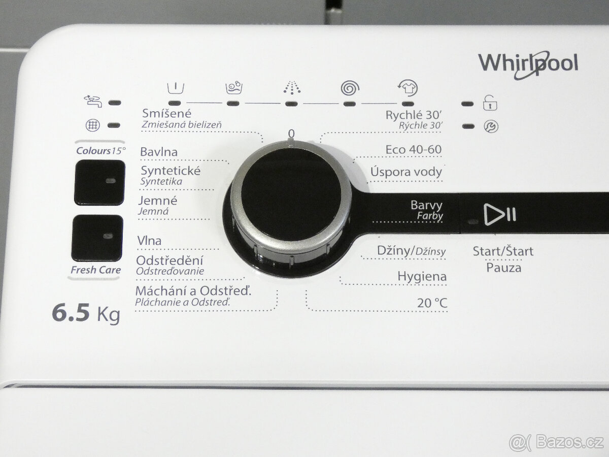 Pračka Whirlpool TDLR 65242BS CS/N - se zárukou - 14