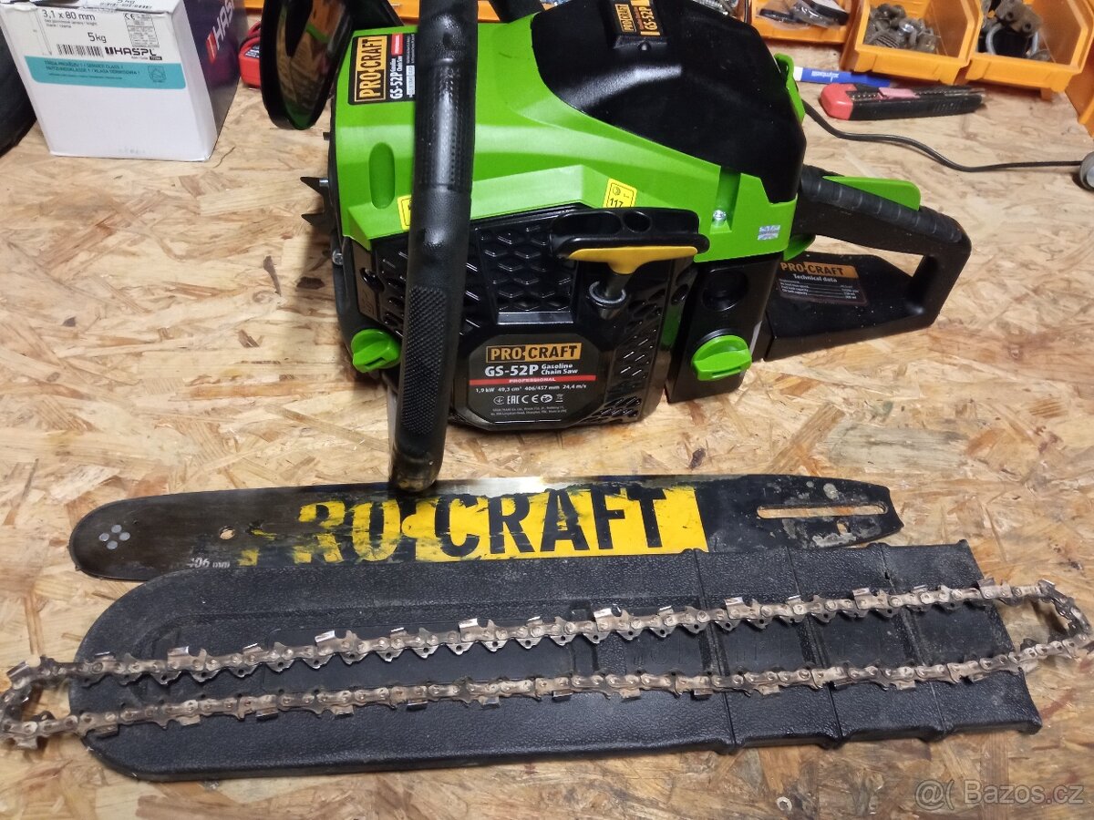 Hobby motorová pila PROCRAFT NOVÁ 1.9kw - 14