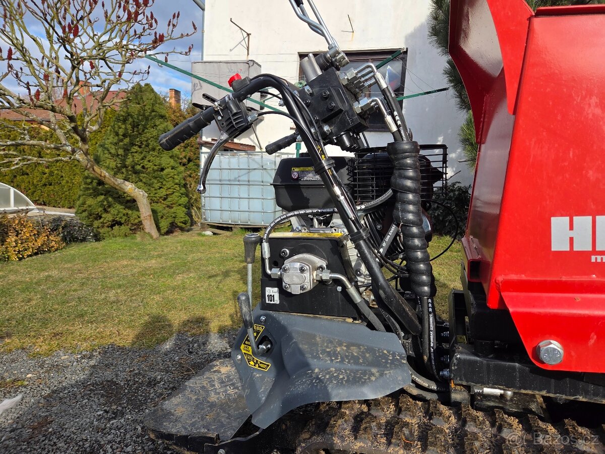 Pásový dumper HECHT 2960, zánovní v záruce - 14