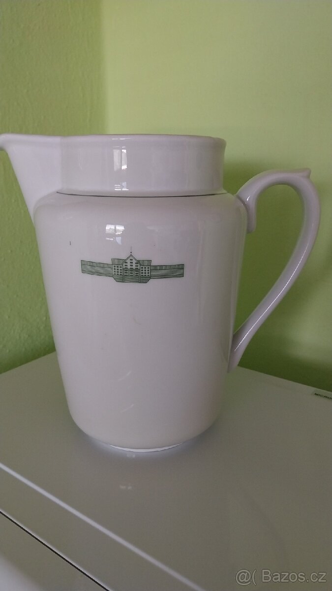 Československé hrnky, kompotové misky, šálky,džbán - 14