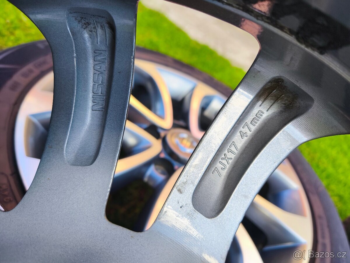 Letní sada Nissan Juke Qashqai r17 5x114,3 215/55/17 - 14