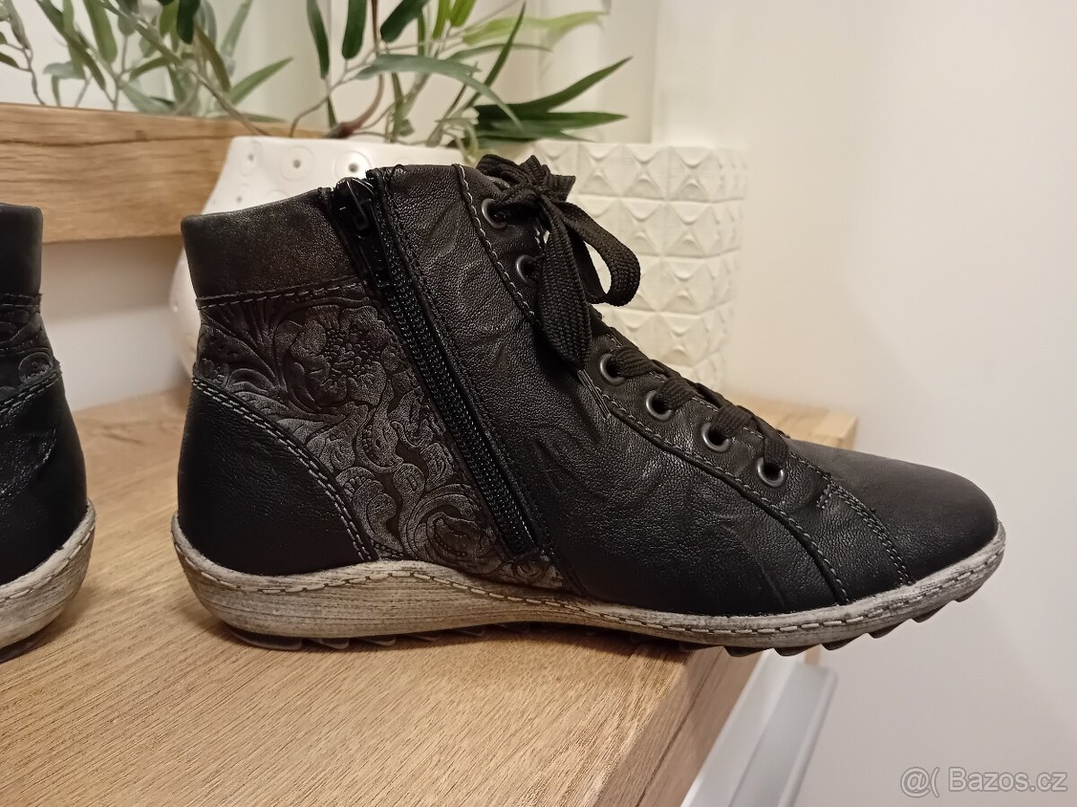 Remonte dámské kotníkové boty vel. 38 kožené Rezervace - 14