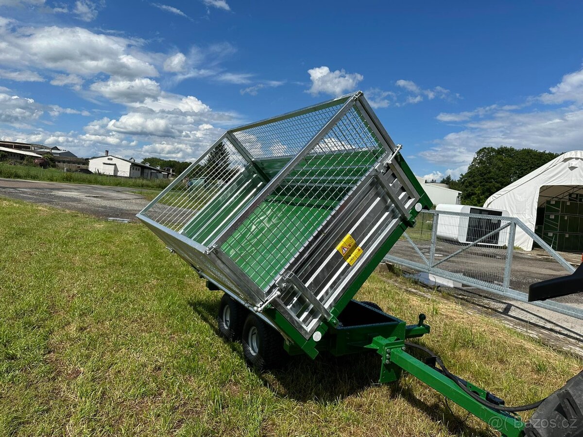 Traktorový třístranný návěs TTT 1500 SPZ - vlek - 14