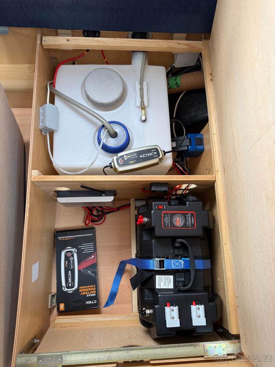 Dethleffs Camper445-předstan,mover,12V,HTD plachta - 14