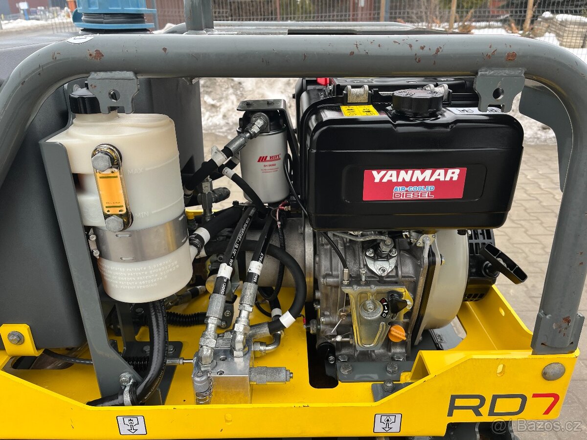 Dvoububnový tandemový valec Wacker Neuson RD7Ye Ammann Bomag - 14