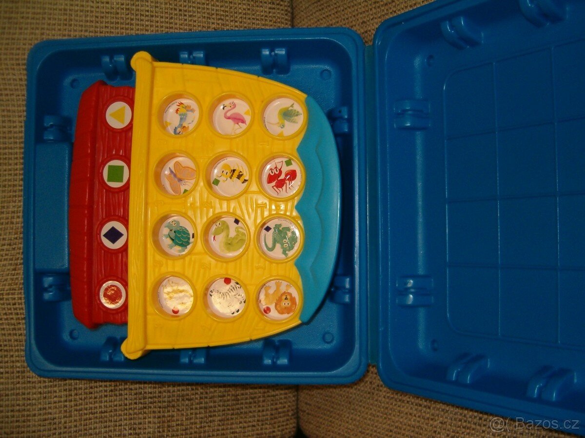 Nosička šátek na miminko, knížka o výchově, pexeso, kostky - 14