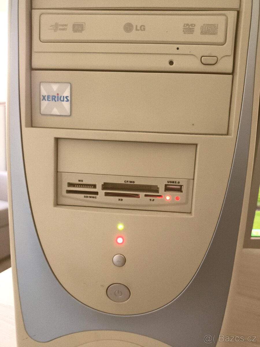 Komplet retro PC sestava (diskety, CD-R, DVD vypalovačka) - 14