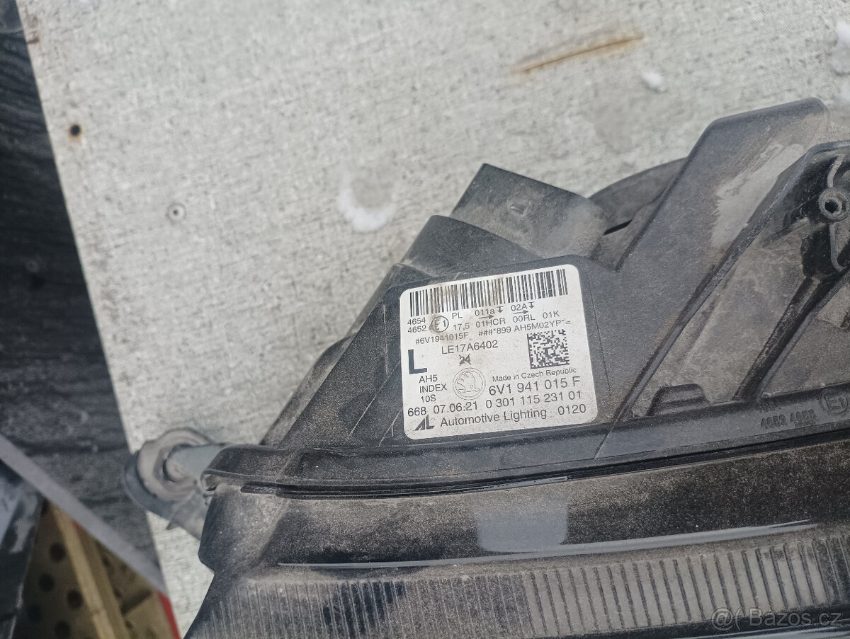 fabia 3 fl 4 přední narazník - 14