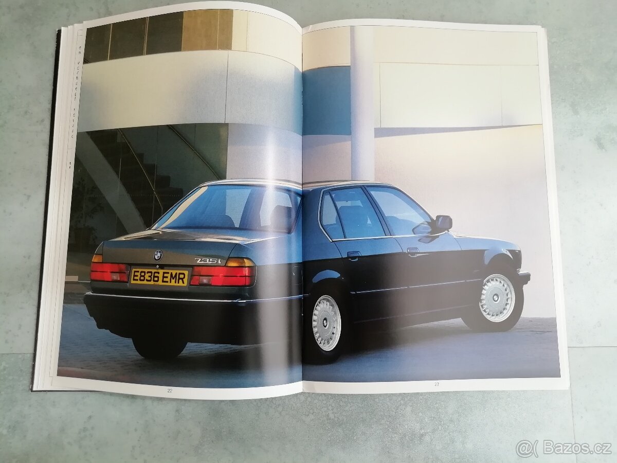 BMW E32 -složky s katalogy 1987 v angličtině - 14