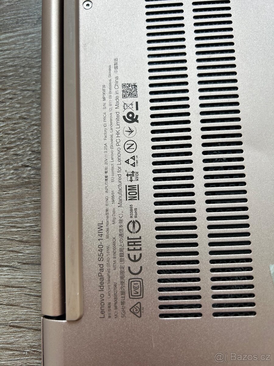 Notebook Lenovo IdeaPad S540-14IWL - 14