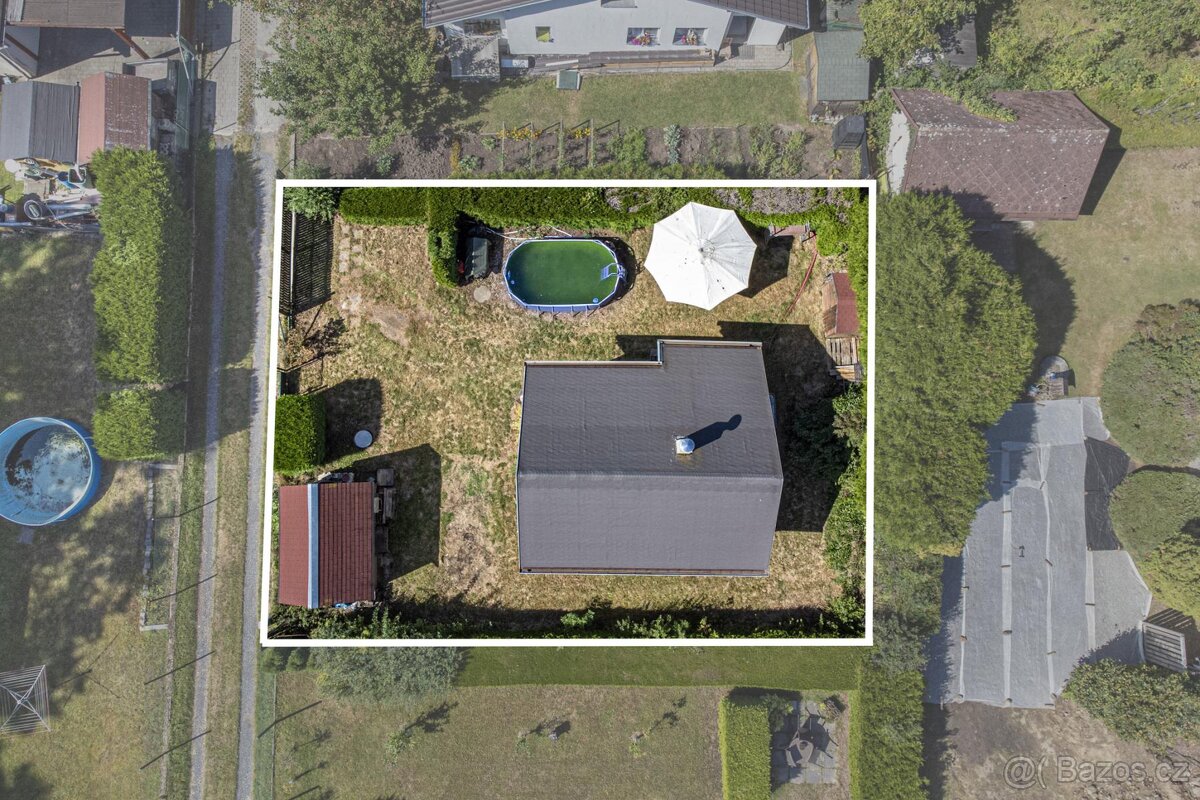 Prodej chaty, 74m2, zahrada 283m2, Velké Popovice - 14