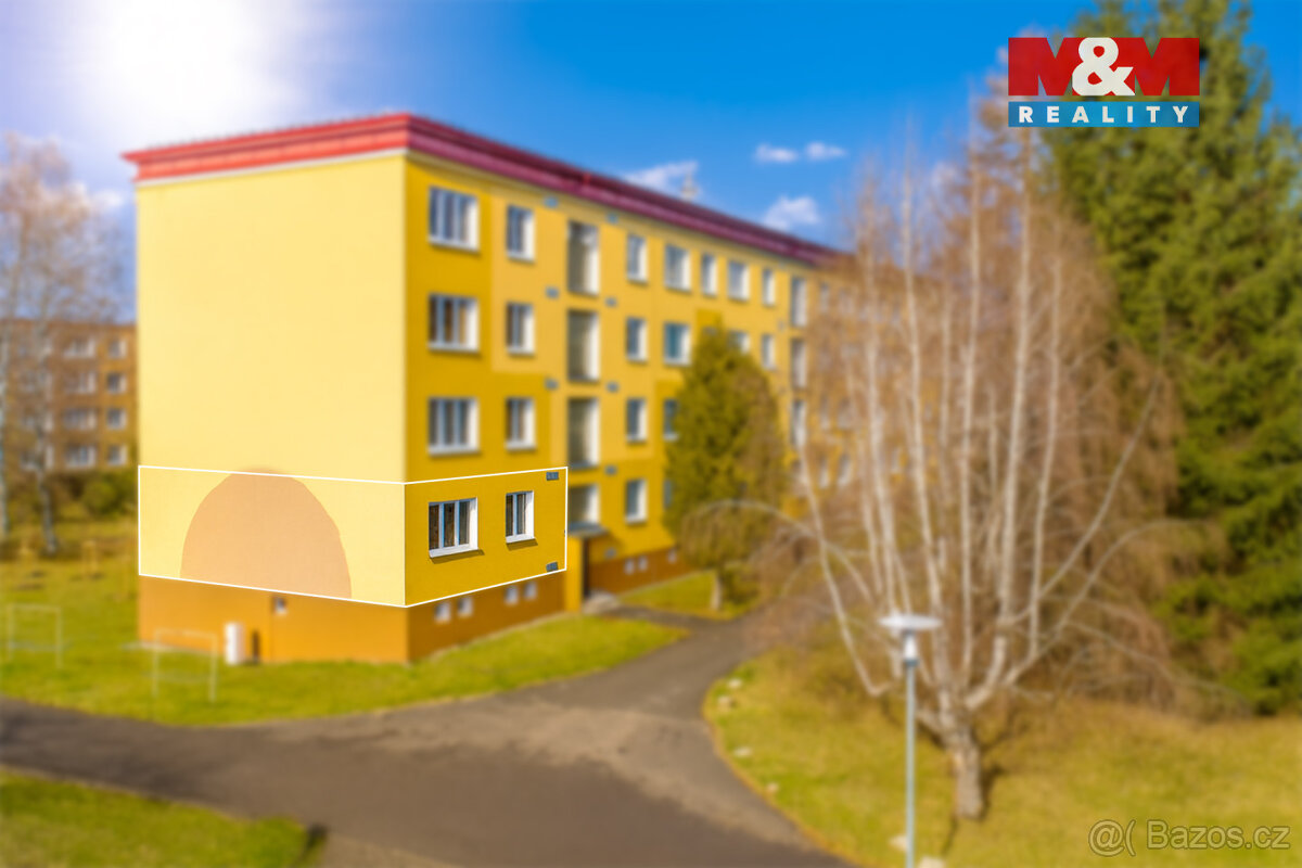 Prodej bytu 2+1 s balkonem ve Varnsdorfu, 58 m2, ul. Legií - 14