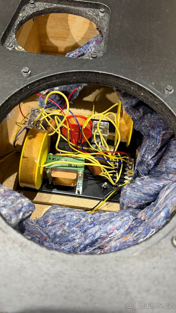 TESLA repro boxy ARS 1038 - korpusy + vyhybky - 14