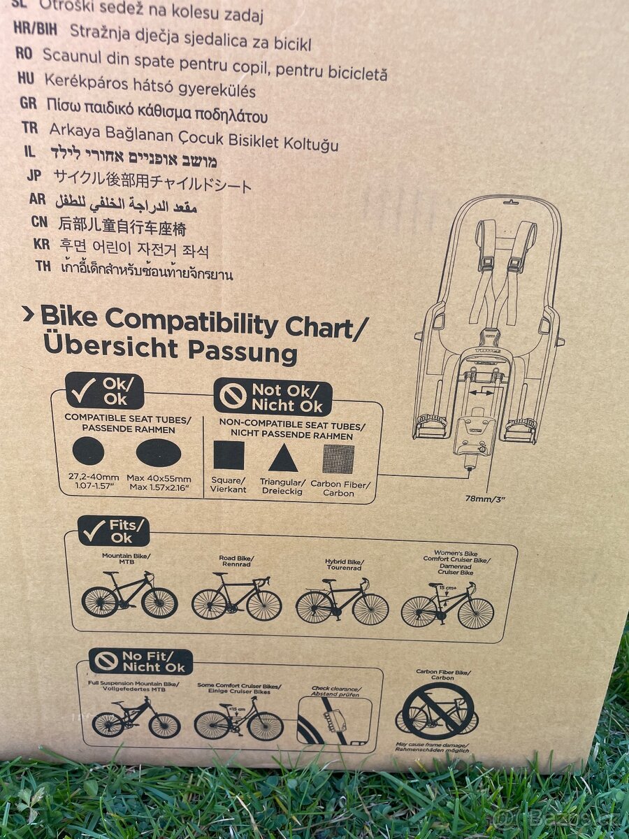 Thule Ride Along cyklosedačka + 2 upínáky - 14