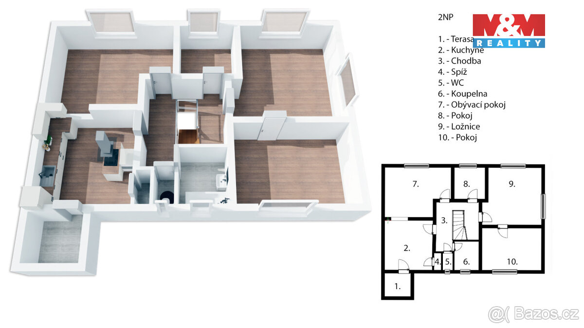 Prodej rodinného domu, 150 m², Česká Kamenice, ul. Tyršova - 14