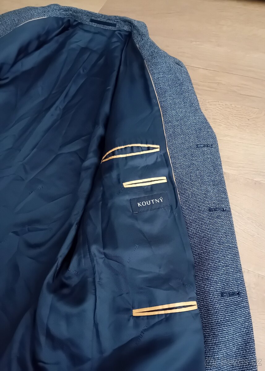 Koutný pánské vlněné sako vel. L/XL - 14