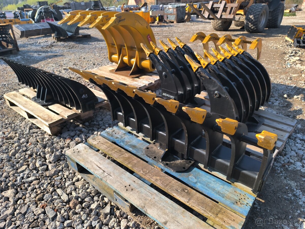 Hrábě na bagry 3-15t - 14