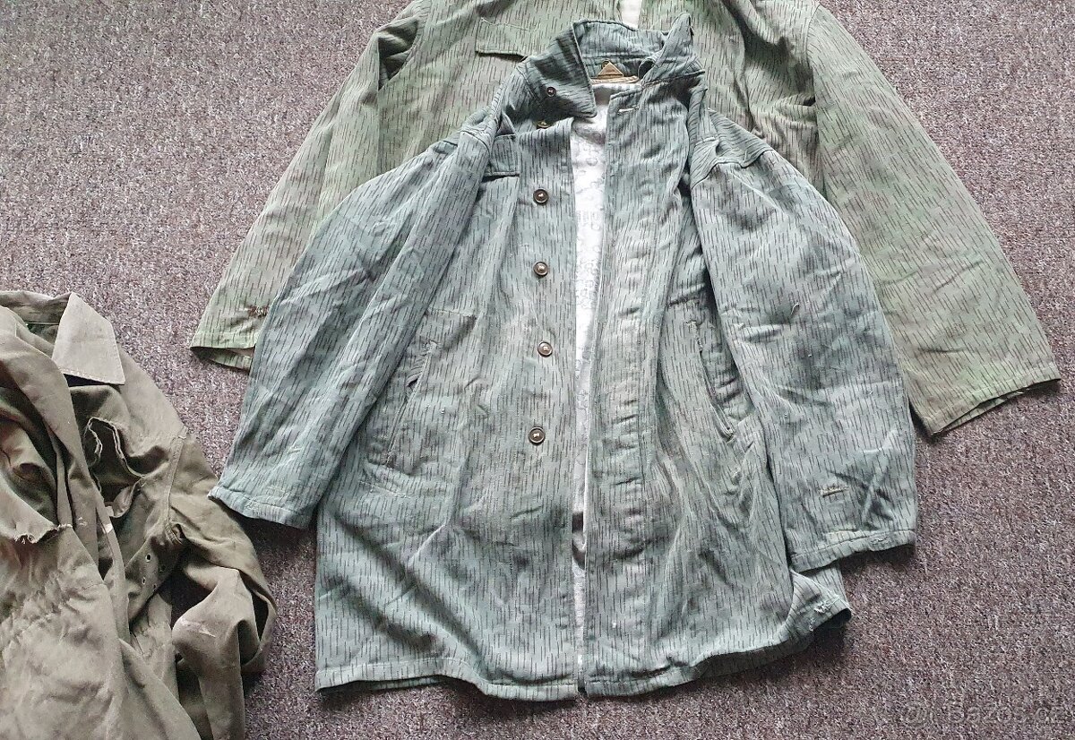 Vojenské maskáče vz.60 ČSLA, NVA, čepice - 14