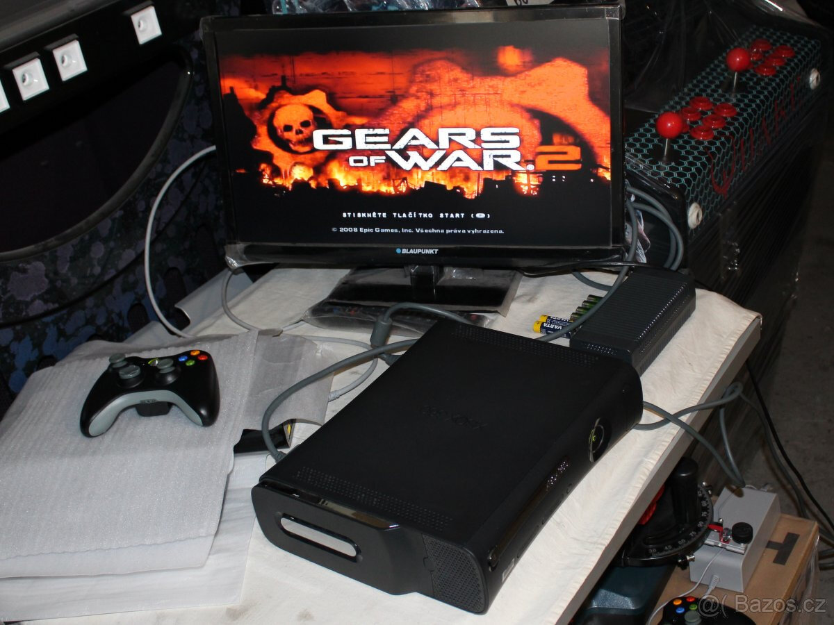 Microsoft Xbox 360 Elite 120GB Antracit - kompletní balení - 14