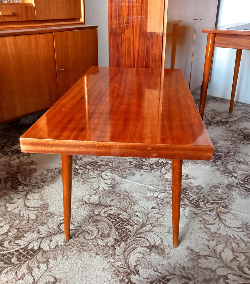 RETRO obývací stěna + příslušenství k obýváku - 14