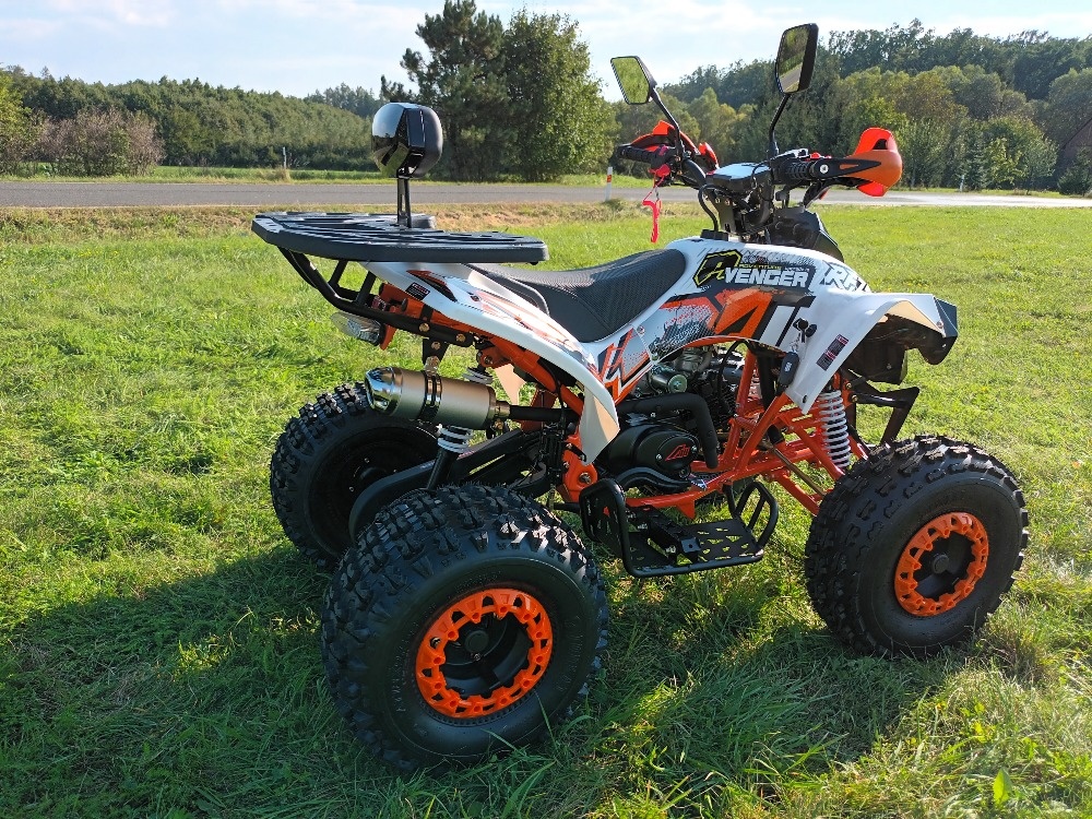 Čtyřkolka Apollo Avenger 125cc 3gr oranžová - 14