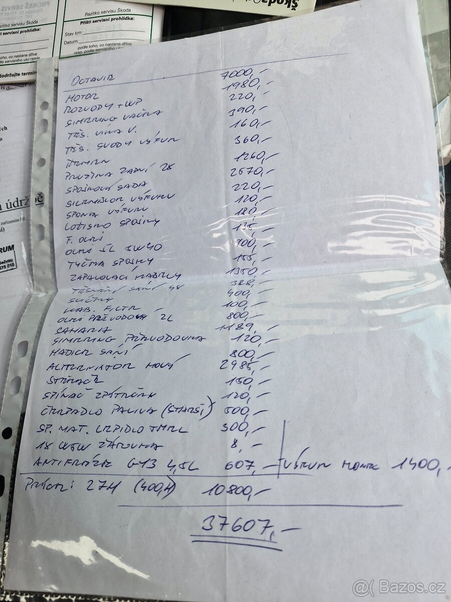 Škoda Octavia 1.6MPI 75KW + LPG Tažné zapsáno v Tp - 14