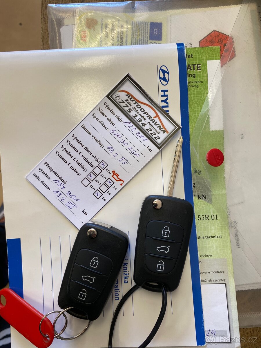 ✅HYUNDAI IX35 2.0CRDI 100KW 4x4 125 TIS KM SERVISNÍ KNIHA✅ - 14