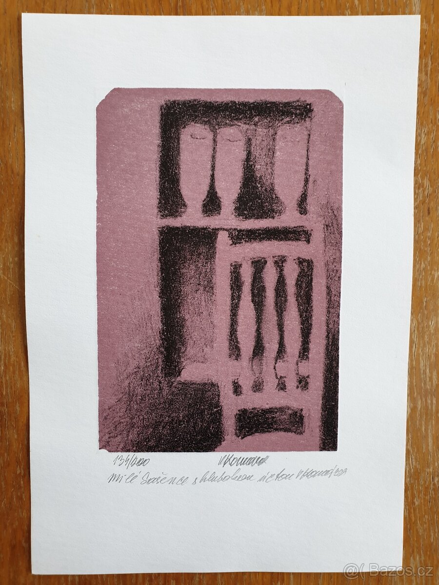 Prodám Starožitnosti obrazy,mapy,pohledy - 14