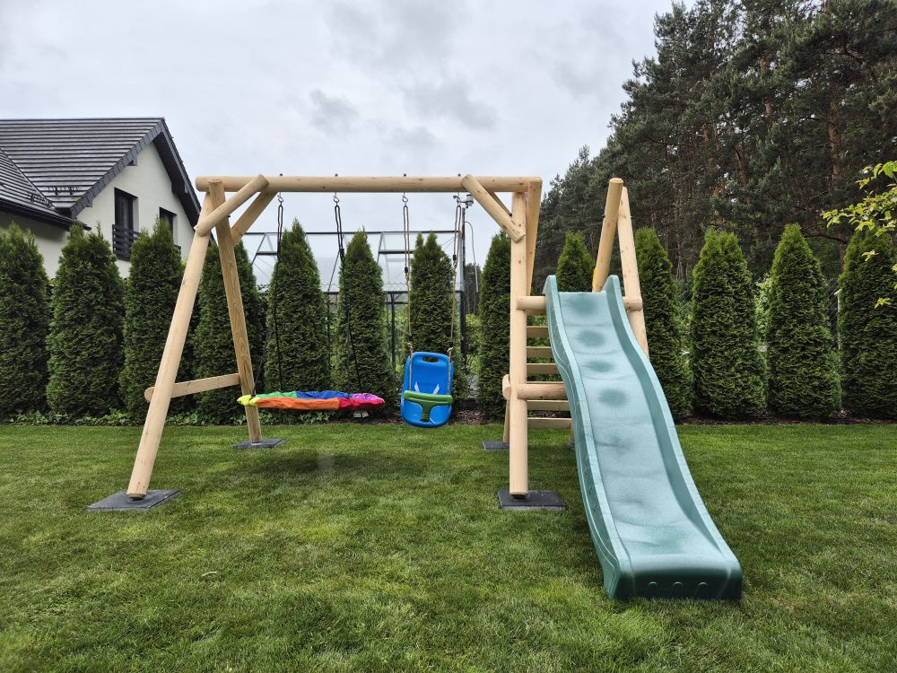 Dřevěná palisáda Kulatá impregnovaná - 14