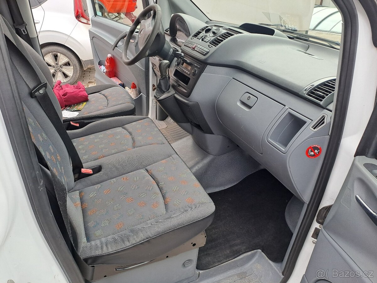 Vito 4x4 extralang, 9mist, naftové topení - 14