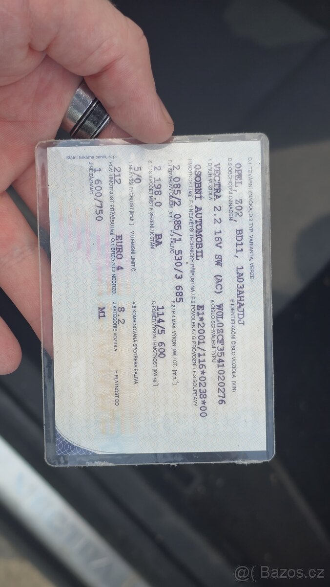 Opel Vectra 2.2 16v - 14