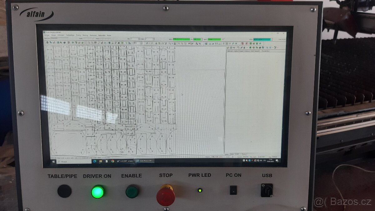 Plazmový rezací stroj ALFATEC CNC 2x6m - 14
