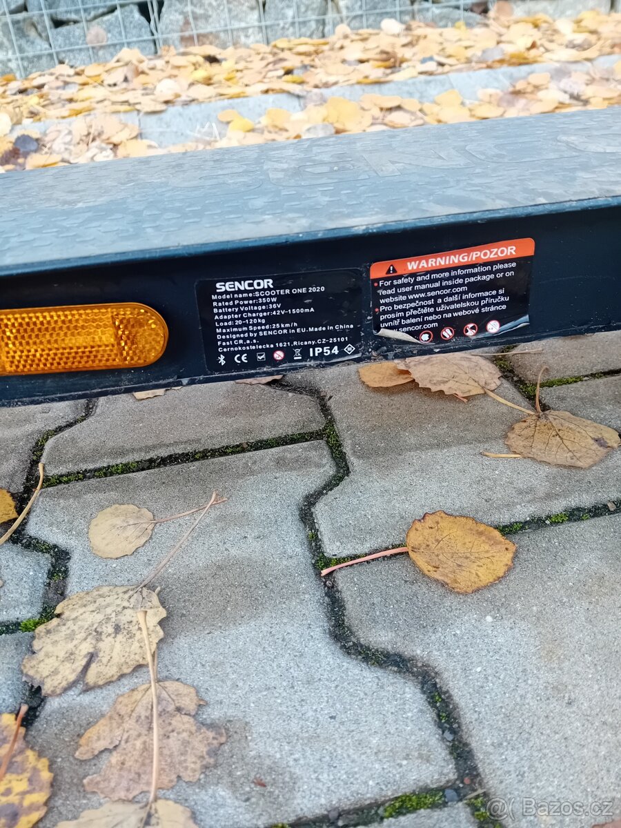 Elektrokolobezka Sencor one 2020 - 14
