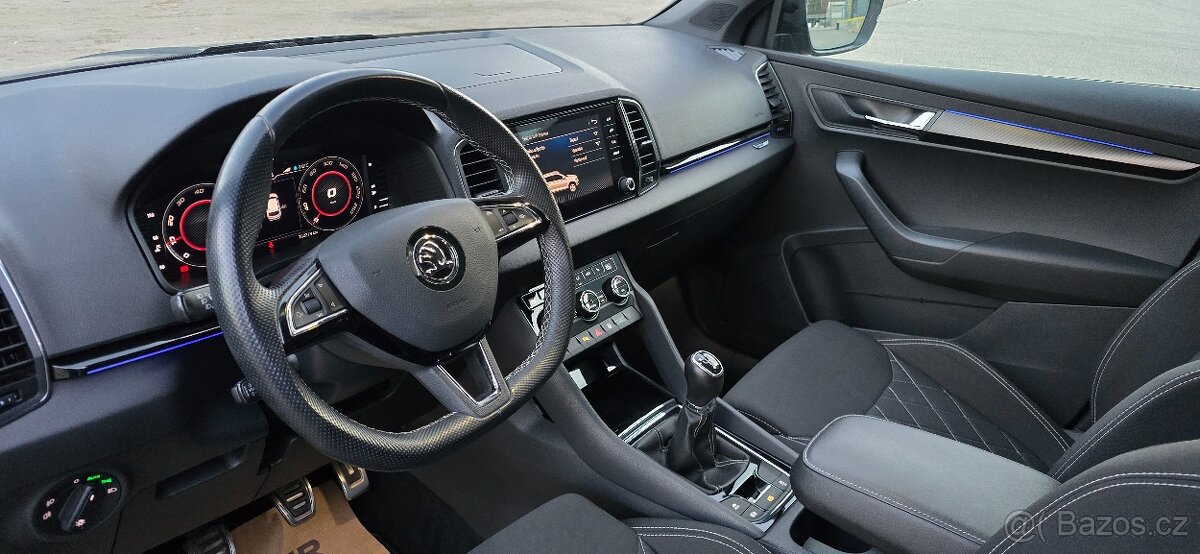 Škoda karoq sportline 2.0TDI 110kw manuál webasto 2 sady Top - 14