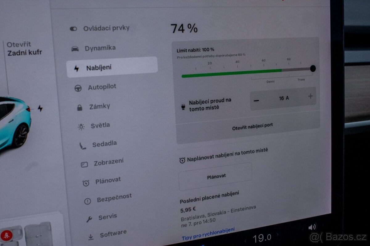 Tesla Model 3 Performance AWD 377KW / PREVERENÉ - 14