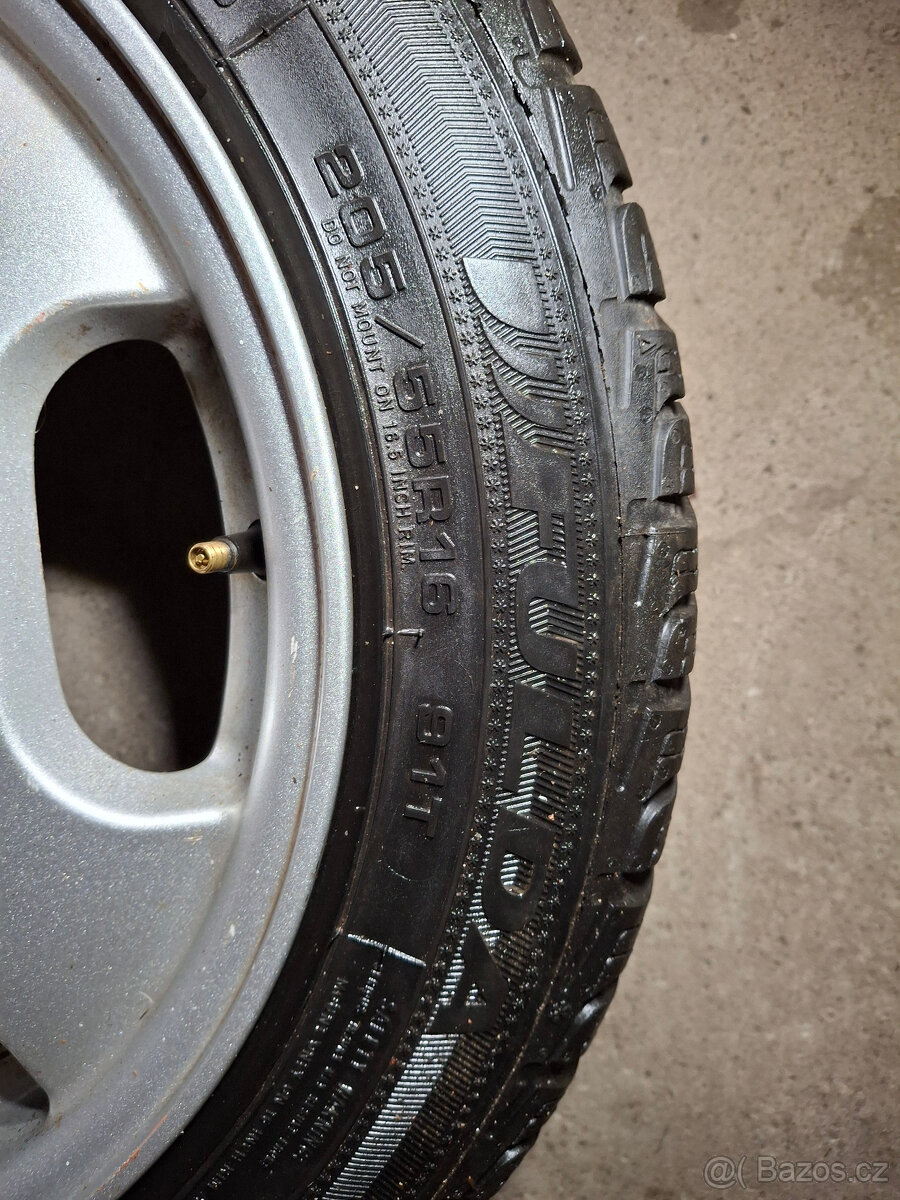 Alu kola mercedes benz složené ze dvou sad rozměry 7,5Jx16 - 14