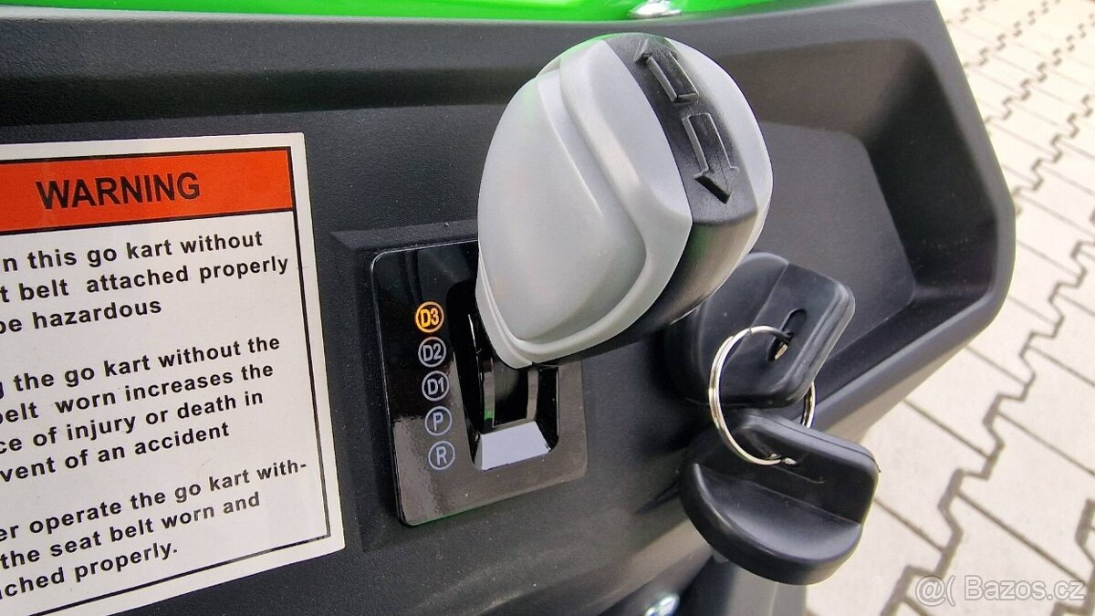 Dětská Bugina akumulátorová ECO MiniUTV Renegade 1200W 48.. - 14