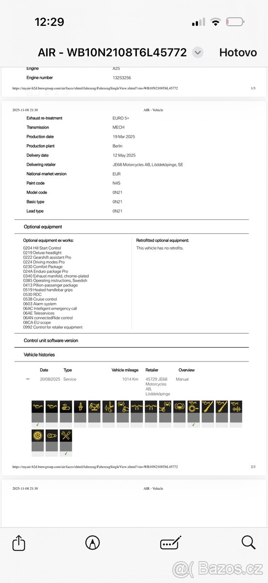 BMW R12 G/S - 2025 (odpočet možný) - 14
