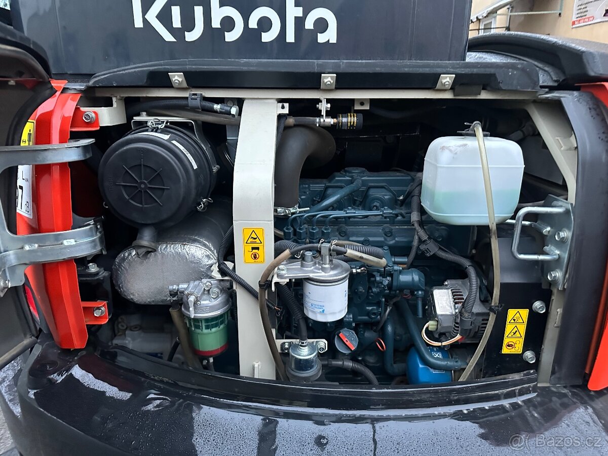 Pásový bagr Kubota U55-4,r.v.2020,1920MTH, ENGCON, KLIMA - 14