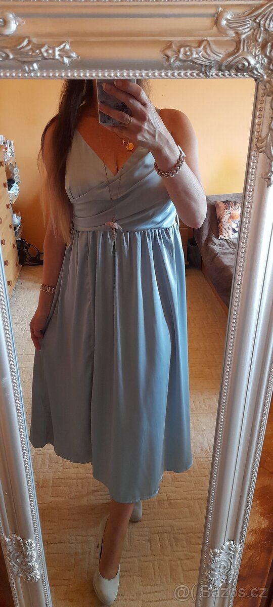 Shein společenské dlouhé šaty - 14