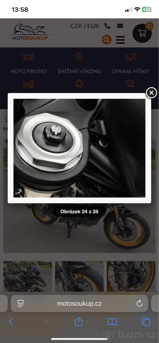 Prodám QJ MOTOR SRT 900 SX SKLADEM - 14