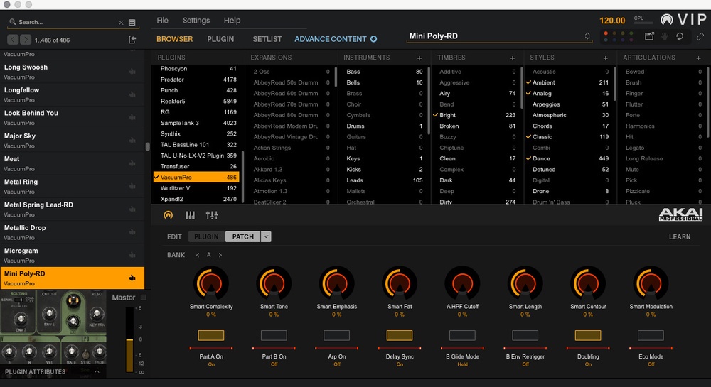 AKAI ADVANCE 25 - 14