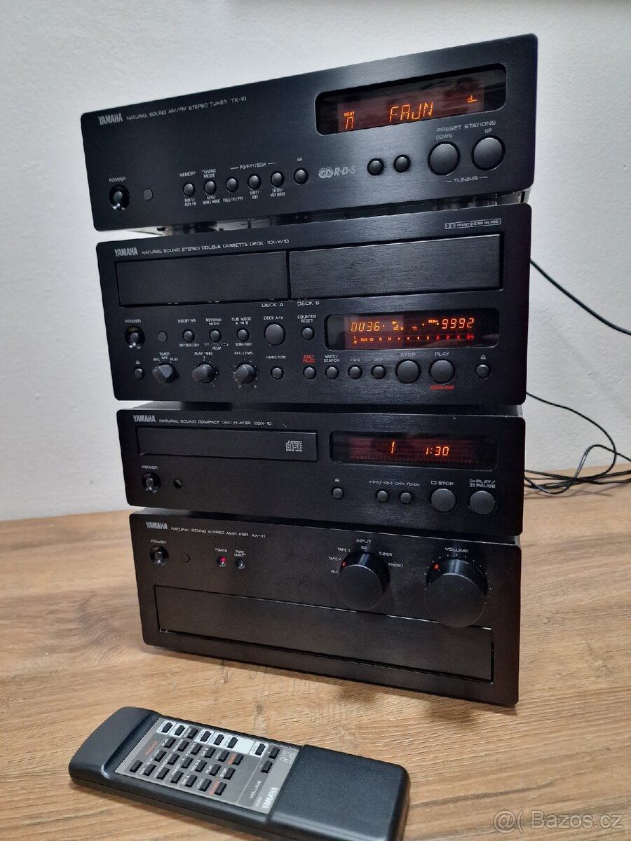 Yamaha hifi sestava AX-10 KX-10 CDX-10 TX-10 kompletní - 14