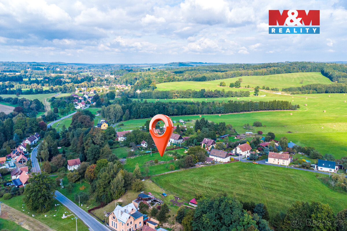 Prodej pozemku k bydlení, 2 296 m², Víska u Frýdlantu - 14