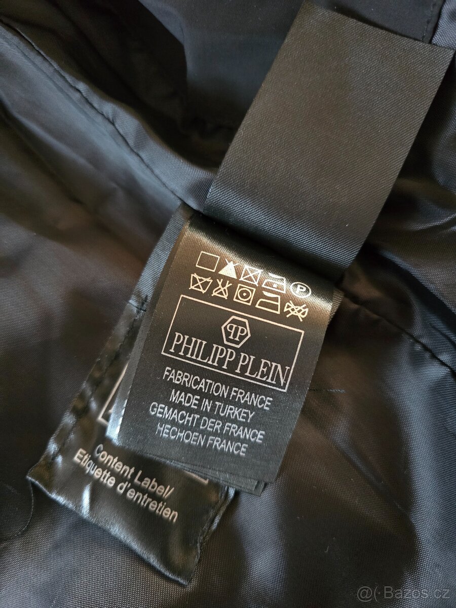 Philipp Plein černá vesta L/XL - 14