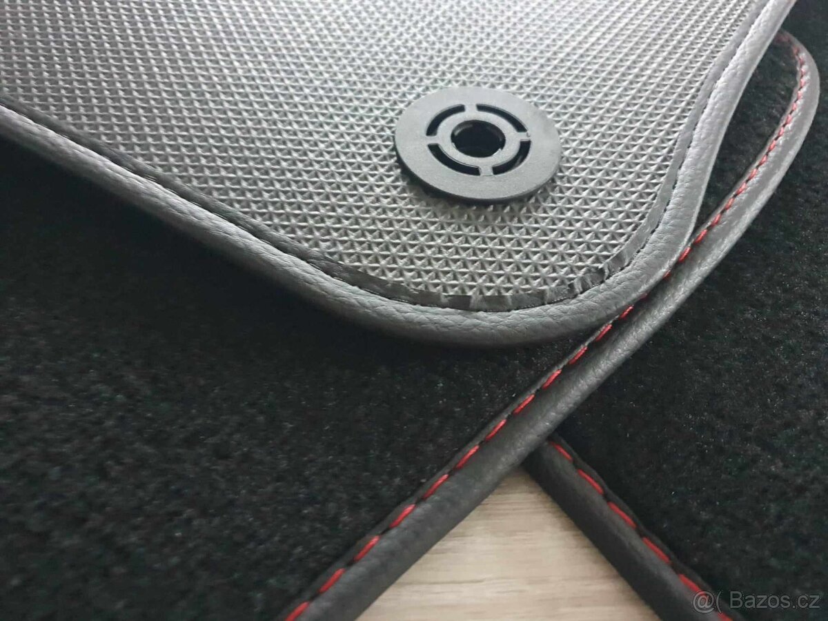 Luxusní celoroční Autokoberce ŠKODA RS - podklad hrubá guma - 14